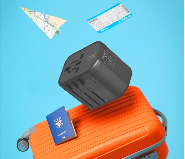ExtraLink SMART LIFE ADAPTER DLA PODRÓŻNYCH EU/UK/USA/AU/CH - 1570044 - zdjęcie 5